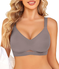 Avidlove Wireless Bras for Women Bras No Underwire Seamless Push Up Bralette Full Coverage Comfort Bra Everyday Bra - 7DAY'S