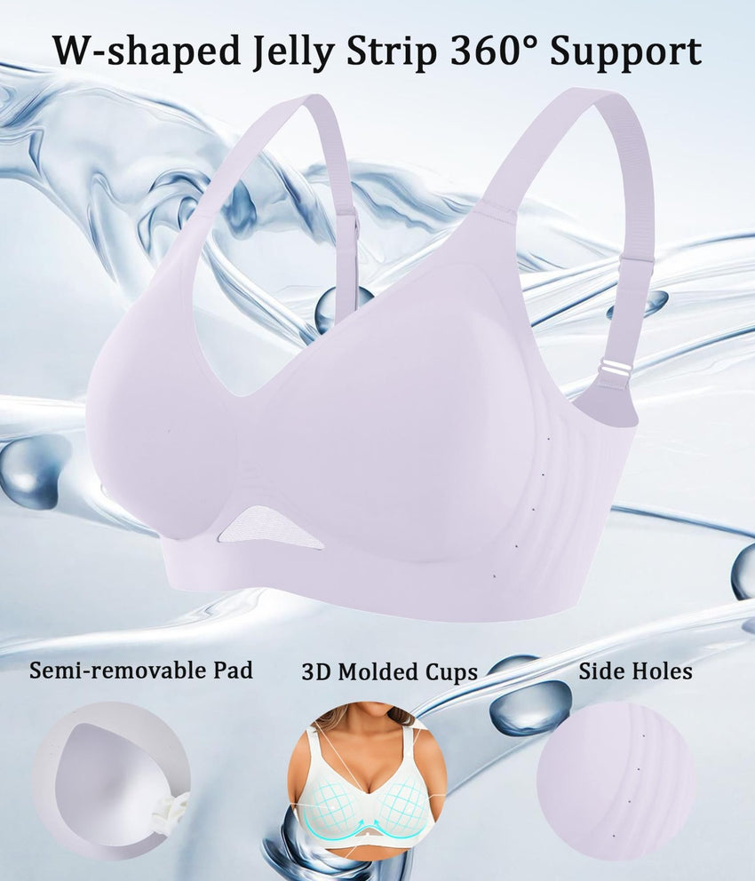 Avidlove Wireless Bras for Women Bras No Underwire Seamless Push Up Bralette Full Coverage Comfort Bra Everyday Bra - 7DAY'S