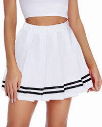 Avidlove Womens Pleated Skirt School Uniform Skirt Mini Skirt Pleated Cheer Skirt - 7DAY'S