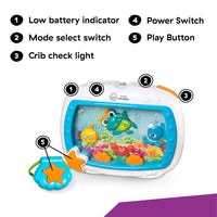Baby Einstein Sea Dreams Soother Musical Crib Toy and Sound Machine, Newborn and up - 7DAY'S
