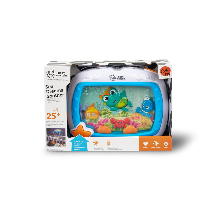 Baby Einstein Sea Dreams Soother Musical Crib Toy and Sound Machine, Newborn and up - 7DAY'S