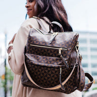 Backpack Purse for Women Fashion Designer Travel Large Ladies handbags - 7DAY'S