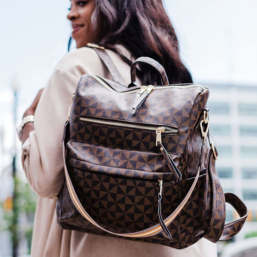 Backpack Purse for Women Fashion Designer Travel Large Ladies handbags - 7DAY'S