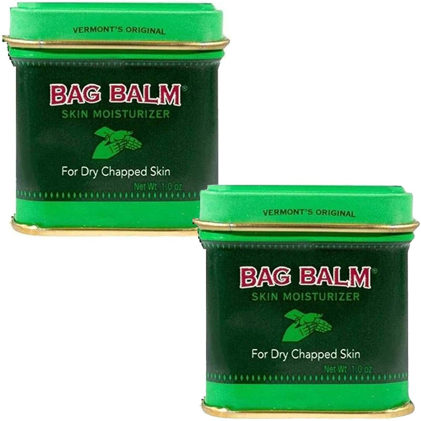 Bag Balm Vermont's Original Skin Moisturizer - Full Body Hydrating Skin Care: Dry Hands, Lips, Face, Feet & More - Unscented, Cruelty & Paraben Free - Day & Night, Men & Women (4oz Tin, Made in USA) - 7DAY'S