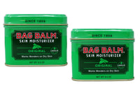Bag Balm Vermont's Original Skin Moisturizer - Full Body Hydrating Skin Care: Dry Hands, Lips, Face, Feet & More - Unscented, Cruelty & Paraben Free - Day & Night, Men & Women (4oz Tin, Made in USA) - 7DAY'S