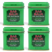 Bag Balm Vermont's Original Skin Moisturizer - Full Body Hydrating Skin Care: Dry Hands, Lips, Face, Feet & More - Unscented, Cruelty & Paraben Free - Day & Night, Men & Women (4oz Tin, Made in USA) - 7DAY'S