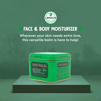 Bag Balm Vermont's Original Skin Moisturizer - Full Body Hydrating Skin Care: Dry Hands, Lips, Face, Feet & More - Unscented, Cruelty & Paraben Free - Day & Night, Men & Women (4oz Tin, Made in USA) - 7DAY'S