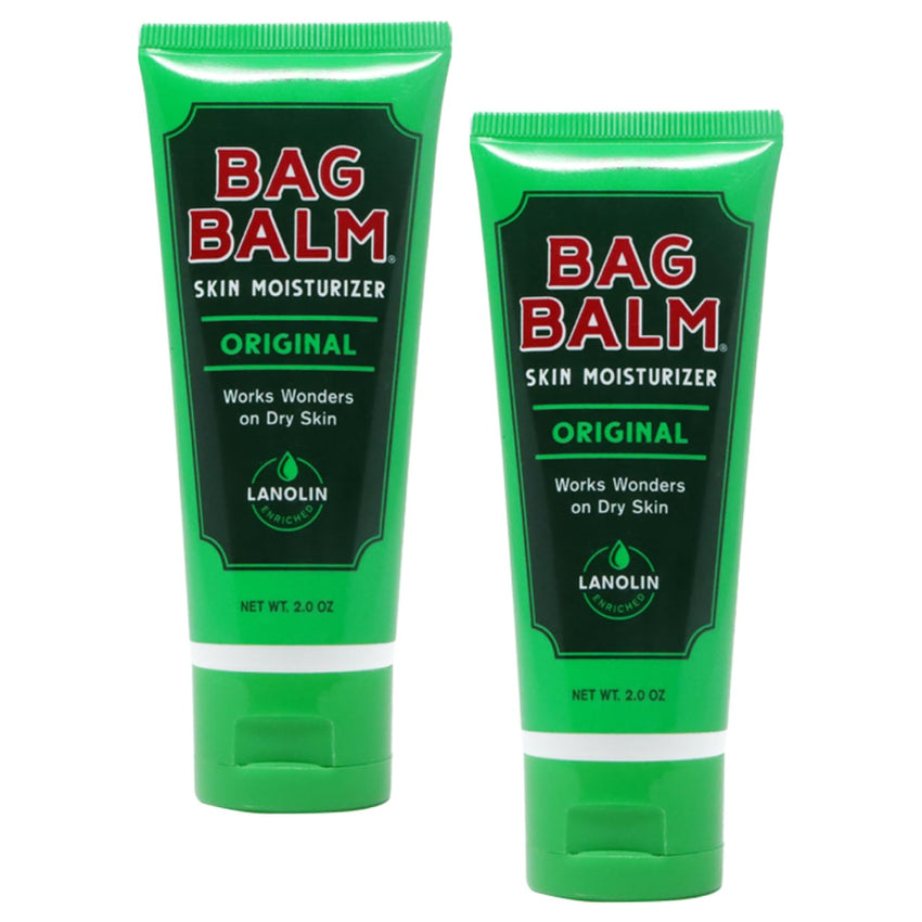 Bag Balm Vermont's Original Skin Moisturizer - Full Body Hydrating Skin Care: Dry Hands, Lips, Face, Feet & More - Unscented, Cruelty & Paraben Free - Day & Night, Men & Women (4oz Tin, Made in USA) - 7DAY'S