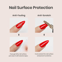 Beetles 2 Pcs 15ml No Wipe Gel Top Coat and Base Coat Set - Shine Finish and Long Lasting, Soak Off LED Nail Lamp Gel Base Top Coat Finish Nail Art Design Manicure Gifts for Women - 7DAY'S