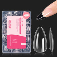 beetles Gel Polish 9 In 1 Gel Nail Glue for Clear Acrylic Nail Tips 2 Pcs 15ml Long Lasting Nail Gel Kit for False Nails Tips, Base Blooming Nail Gel, U V Light Required - 7DAY'S