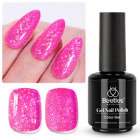 Beetles White Gel Nail Polish,15ml Summer Soak Off UV Gel Polish French Nail Art Manicure Salon DIY Design at Home Gift for Woman - 7DAY'S