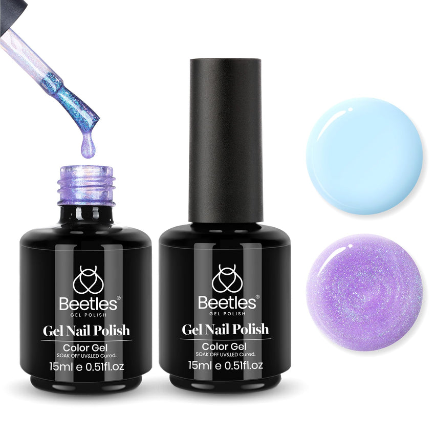 Beetles White Gel Nail Polish,15ml Summer Soak Off UV Gel Polish French Nail Art Manicure Salon DIY Design at Home Gift for Woman - 7DAY'S