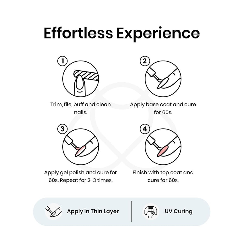 Beetles White Gel Nail Polish,15ml Summer Soak Off UV Gel Polish French Nail Art Manicure Salon DIY Design at Home Gift for Woman - 7DAY'S