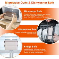 Bento Lunch Box 3 Stackable Food Container Leakproof Dishwasher Microwave Oven Safe Bento Box with Chopsticks Spoon for Adult Kids Work Picnic - 7DAY'S