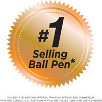 BIC Round Stic Xtra Life Ballpoint Pen, Ultra Long Lasting and Consistent Ink Flow, 60 - Count in Black Ink - 7DAY'S