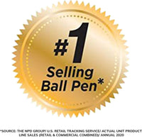 BIC Round Stic Xtra Life Ballpoint Pen, Ultra Long Lasting and Consistent Ink Flow, 60 - Count in Black Ink - 7DAY'S