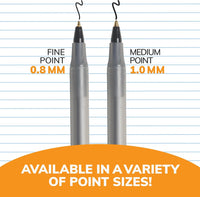 BIC Round Stic Xtra Life Ballpoint Pen, Ultra Long Lasting and Consistent Ink Flow, 60 - Count in Black Ink - 7DAY'S