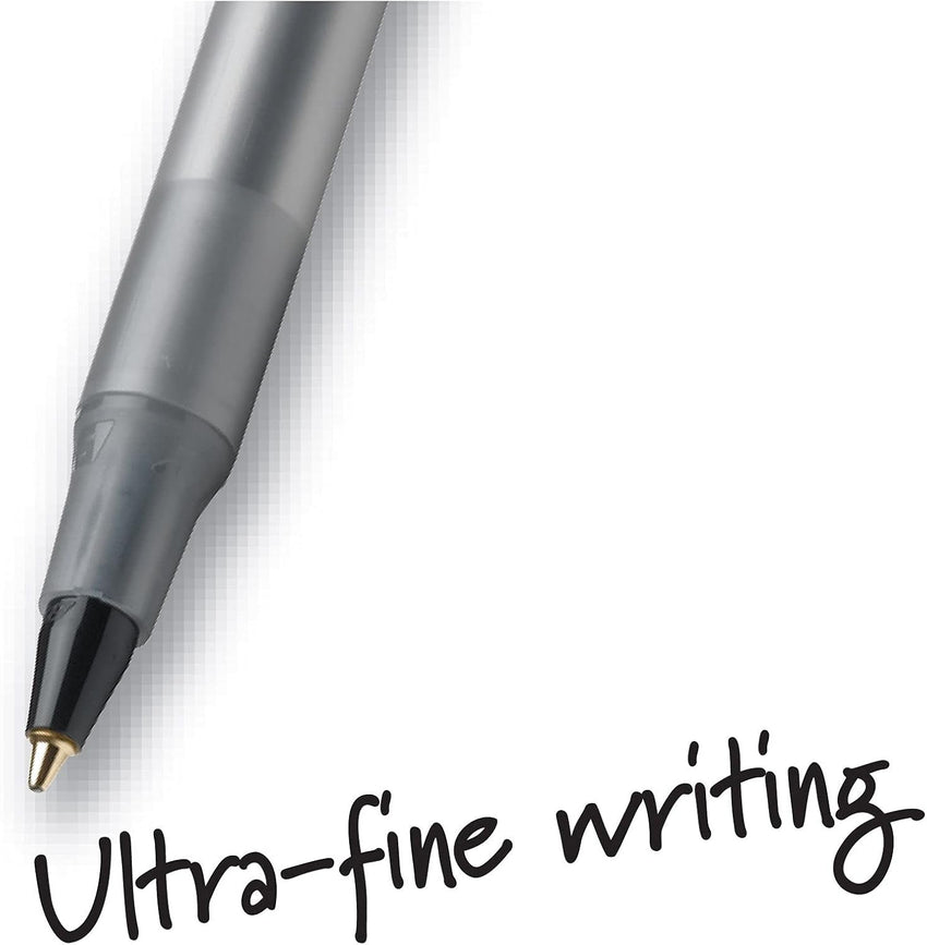 BIC Round Stic Xtra Life Ballpoint Pen, Ultra Long Lasting and Consistent Ink Flow, 60 - Count in Black Ink - 7DAY'S
