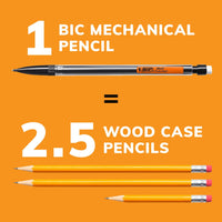 BIC Xtra Smooth Mechanical Pencil with 0.7 mm Medium Point, Refillable and Retractable, 40 - Count Pack - 7DAY'S