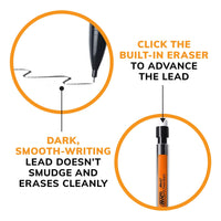 BIC Xtra Smooth Mechanical Pencil with 0.7 mm Medium Point, Refillable and Retractable, 40 - Count Pack - 7DAY'S