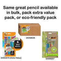 BIC Xtra Smooth Mechanical Pencil with 0.7 mm Medium Point, Refillable and Retractable, 40 - Count Pack - 7DAY'S