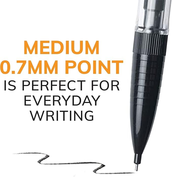 BIC Xtra Smooth Mechanical Pencil with 0.7 mm Medium Point, Refillable and Retractable, 40 - Count Pack - 7DAY'S