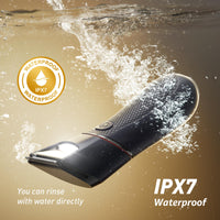 Bikini Trimmer for Women: Mirror Electric Shaver for Body Pubic Hair with LED Light, IPX7 Waterproof Portable Lady Facial Razor with Ceramic Blade,Rechargeable Body Groomer for Leg,Arm,Underarm - 7DAY'S