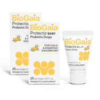 BioGaia Protectis Baby Probiotic Drops | Baby Essentials for Colic & Gas Relief | Safe for Newborns | Ease Crying, Fussing, Colic, Gas, Spit - ups & Constipation | No Dairy, Soy & Gluten | 5mL - 7DAY'S