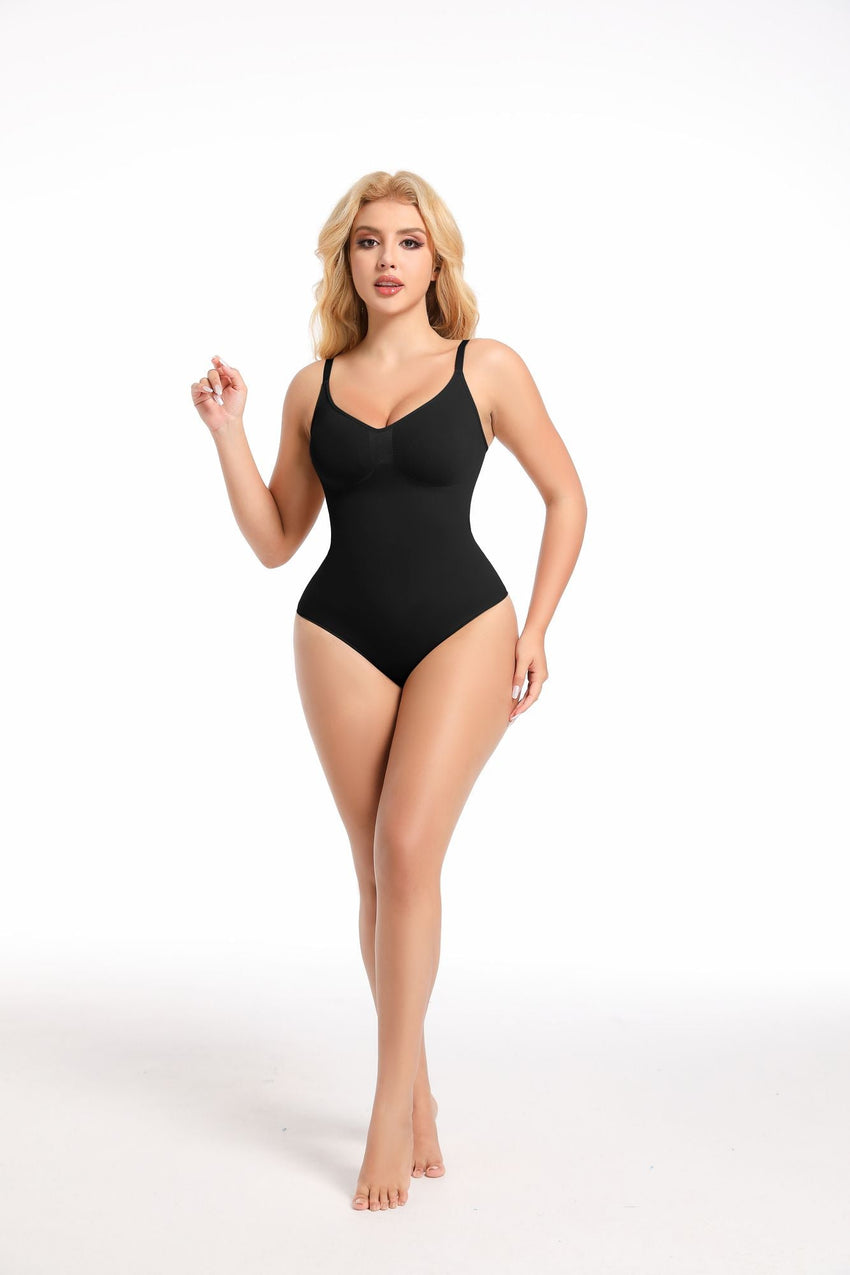 Bodysuit for Women Tummy Control Shapewear Racerback Seamless Sculpting Body Shaper Tank Top - 7DAY'S