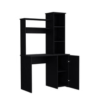 Bookcase XS Benzoni, Office, Black - 7DAY'S