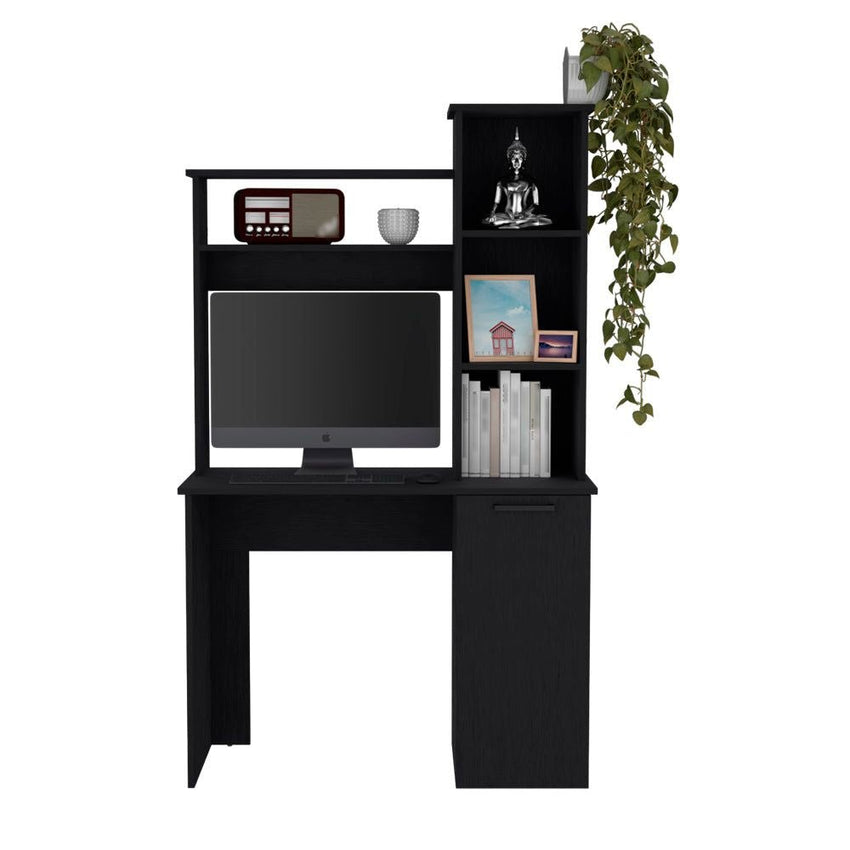 Bookcase XS Benzoni, Office, Black - 7DAY'S