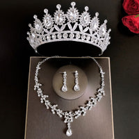 Bridal Crown Three Piece Set - 7DAY'S