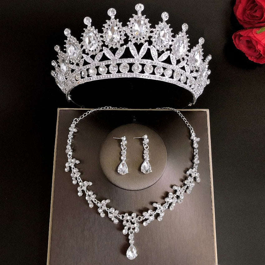 Bridal Crown Three Piece Set - 7DAY'S