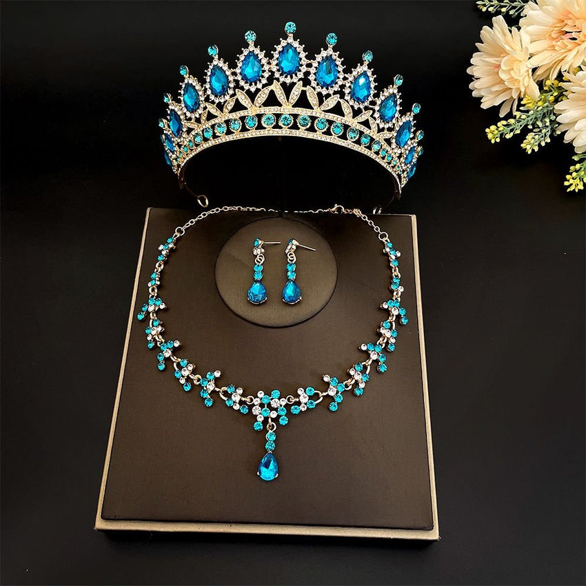 Bridal Crown Three Piece Set - 7DAY'S