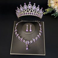 Bridal Crown Three Piece Set - 7DAY'S