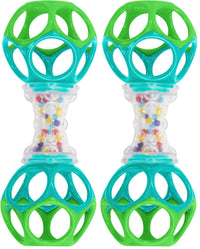 Bright Starts Oball Shaker Rattle Toy, Ages Newborn Plus - 7DAY'S