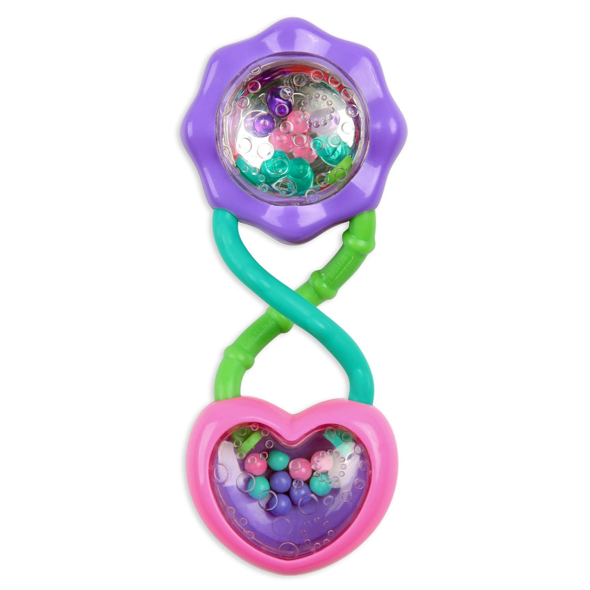 Bright Starts Oball Shaker Rattle Toy, Ages Newborn Plus - 7DAY'S