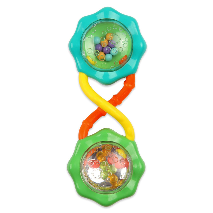 Bright Starts Oball Shaker Rattle Toy, Ages Newborn Plus - 7DAY'S