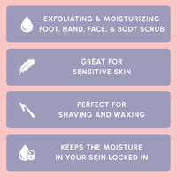 Brooklyn Botany Brown Sugar Body Scrub - Moisturizing and Exfoliating Body, Face, Hand, Foot Scrub - Fights Acne, Fine Lines & Wrinkles, Great Gifts For Women & Men - 10 oz - 7DAY'S