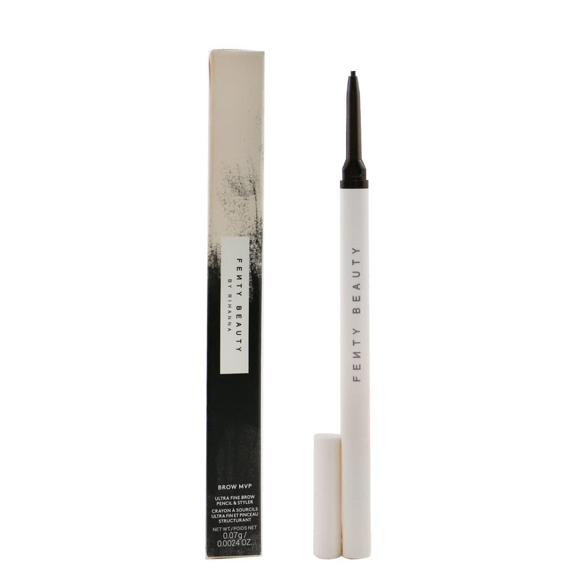 Brow MVP Ultra Fine Brow Pencil and Styler - Black Brown by Fenty Beauty for Women - 0.002 oz Eyebrow Pencil - 7DAY'S