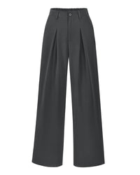 BTFBM Women High Waist Palazzo Pants Fall 2025 Casual Wide Leg Trousers Loose Work Office Business Suit Pant Pockets - 7DAY'S