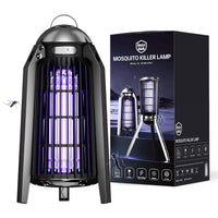 Bug Zapper Indoor, Fly Zappers Electric Mosquitoes Insect Gant Fruit Flies Moth Traps with 4200V for Home Living Room Bedroom Kitchen Backyard Patio Garage Office Camping - 7DAY'S