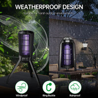 Bug Zapper Indoor, Fly Zappers Electric Mosquitoes Insect Gant Fruit Flies Moth Traps with 4200V for Home Living Room Bedroom Kitchen Backyard Patio Garage Office Camping - 7DAY'S