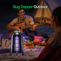 Bug Zapper Indoor, Fly Zappers Electric Mosquitoes Insect Gant Fruit Flies Moth Traps with 4200V for Home Living Room Bedroom Kitchen Backyard Patio Garage Office Camping - 7DAY'S