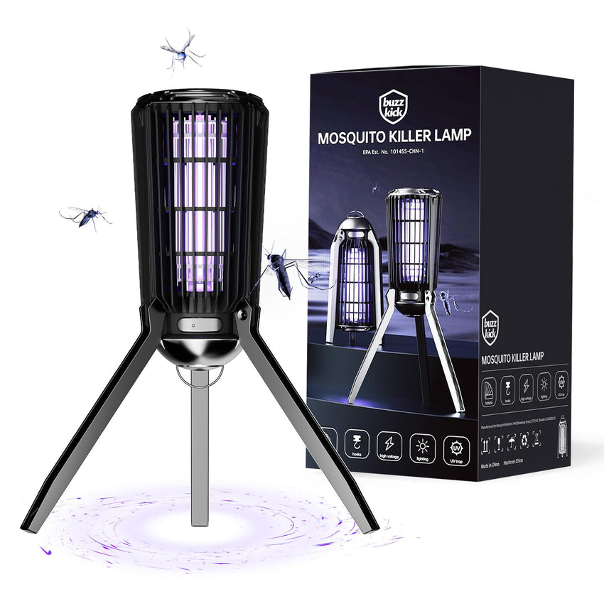 Bug Zapper Indoor, Fly Zappers Electric Mosquitoes Insect Gant Fruit Flies Moth Traps with 4200V for Home Living Room Bedroom Kitchen Backyard Patio Garage Office Camping - 7DAY'S