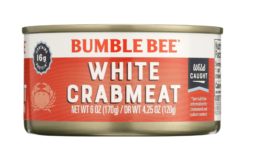Bumble Bee Premium Select Wild Fancy White Crabmeat, 6oz can - 7DAY'S