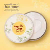 Burt's Bees Mama Belly Butter Stretch Mark Cream for Pregnancy Massages Body & Reduces Scar Appearance, Prenatal & Postnatal Tummy Skin Care, Shea Butter & Vitamin E Rich Formula, 6.5 Oz Tub - 7DAY'S