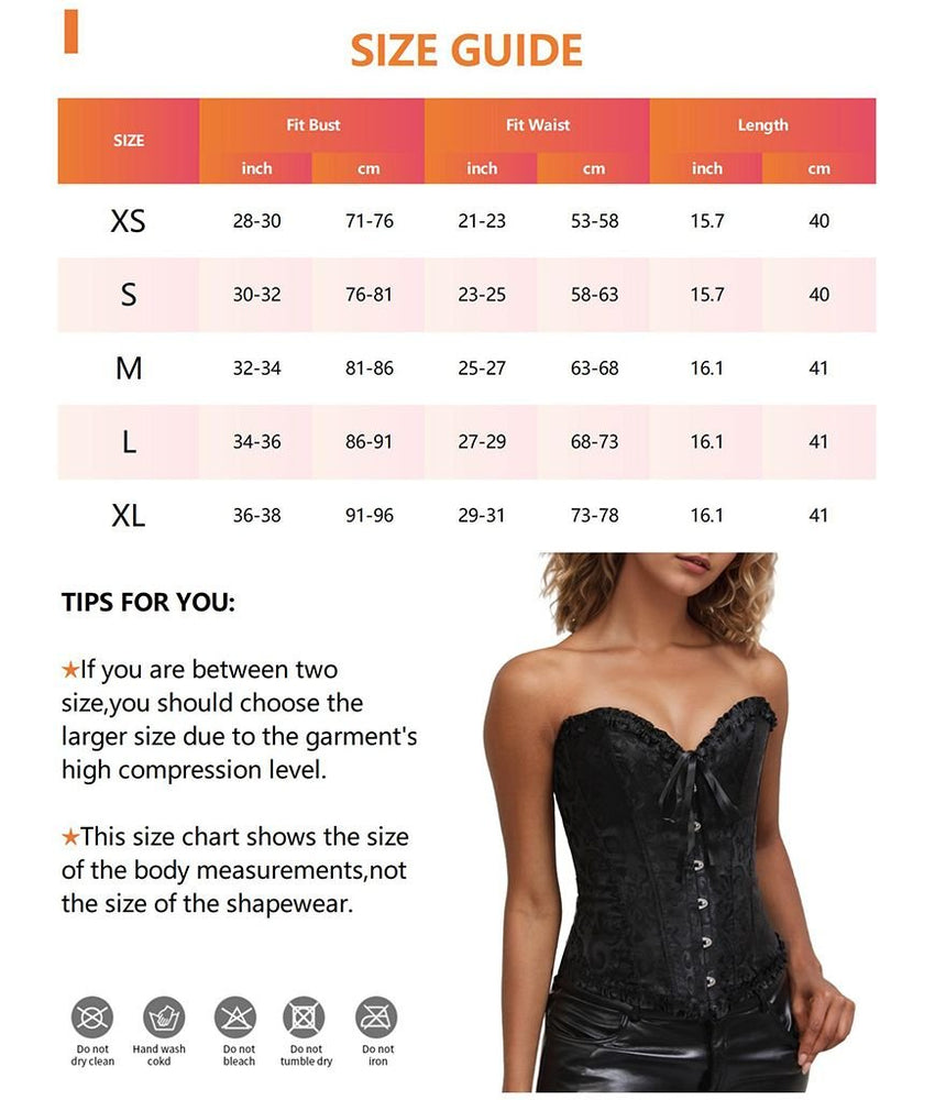 Bustier Corset Tops for Women Overbust Lace Up Date Night Outfit Strapless Steel Boned Going Out Holiday Party Rave Valentine Tank Tops - 7DAY'S