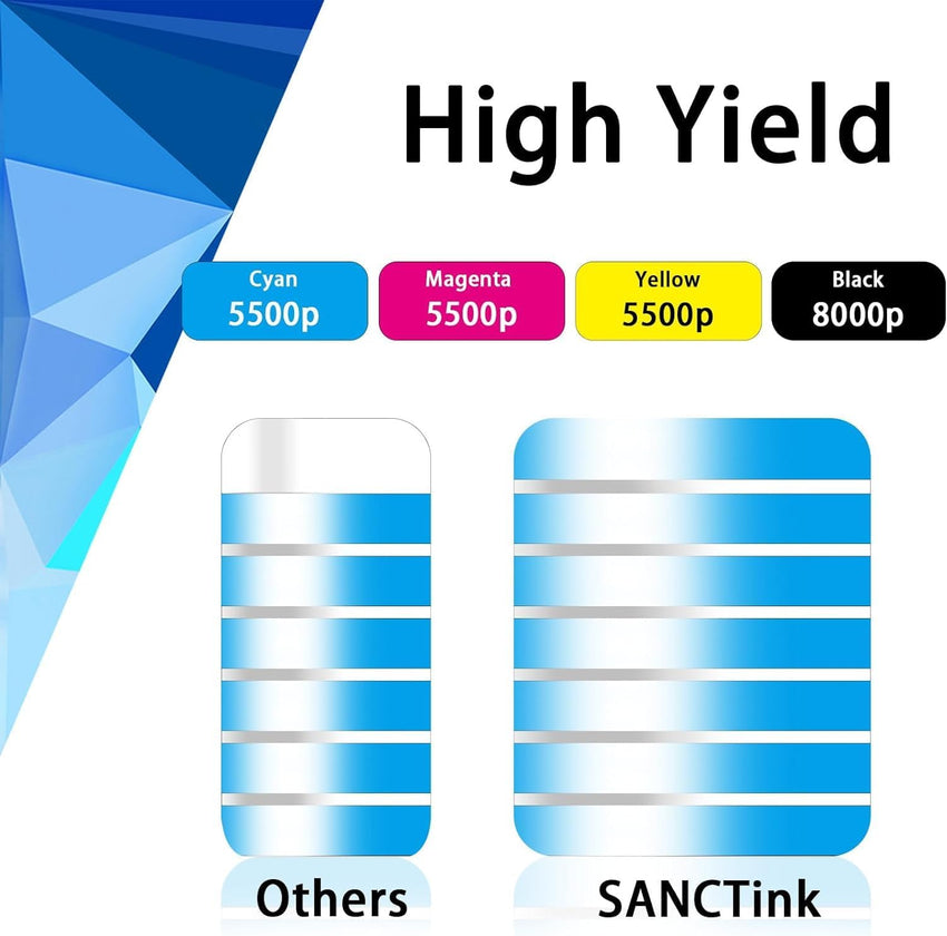 C310 C315 High Yield 8000 Pages 5500 pagesCompatible Toner Cartridge Replacement for Xerox C310 C315 for Xerox C310DNI C310DNIM C315DNI Laser Printer (C/M/Y/BK, 4 - Pack) - 7DAY'S