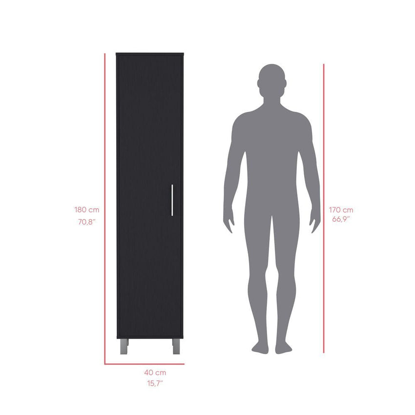 Cabinet Buccan Storage, Garage, Black - 7DAY'S